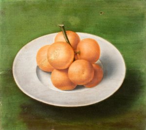 オレンジのある静物、1640